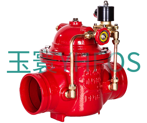 溝槽/卡箍式水利電動控制閥--8600X